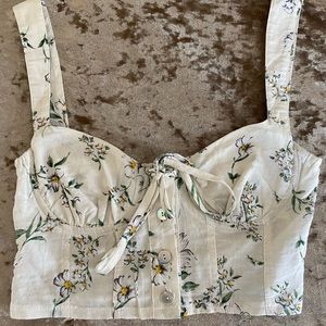 Floral Crop Top